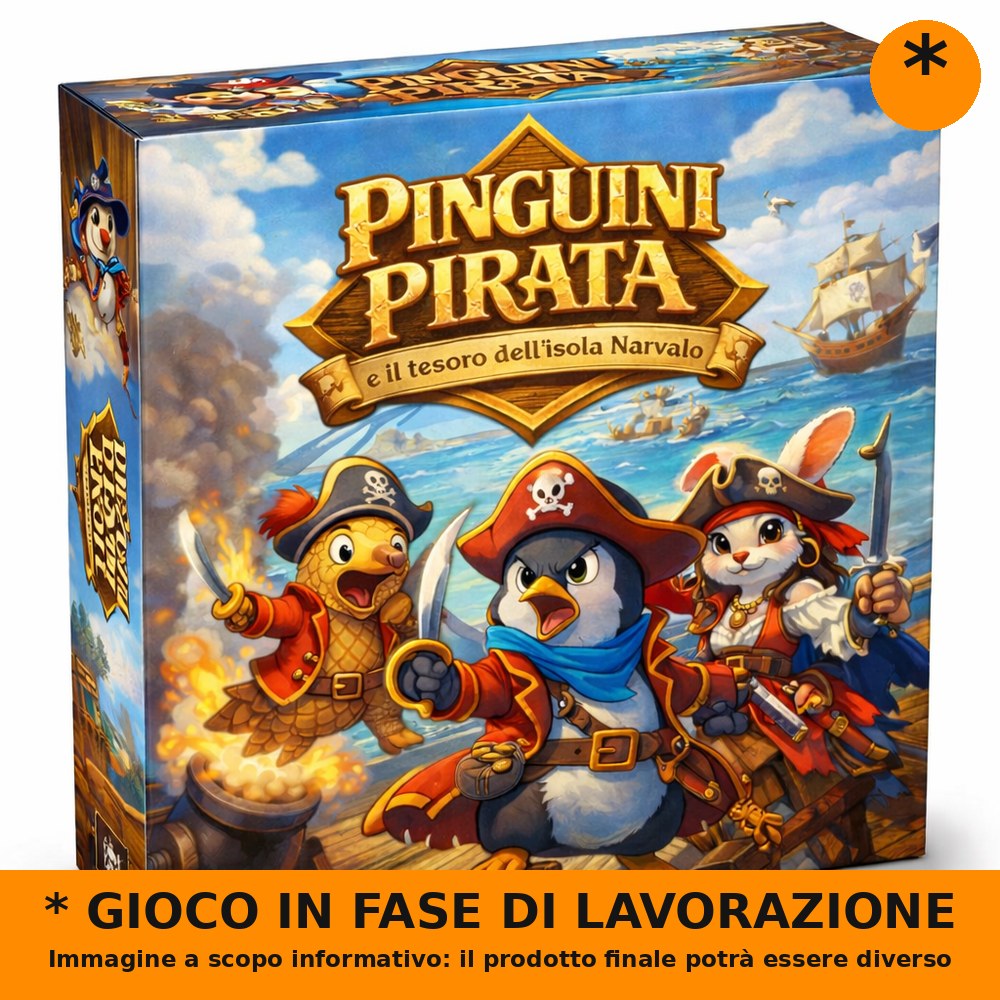 Pinguini Pirata e il Tesoro dell'Isola Narvalo